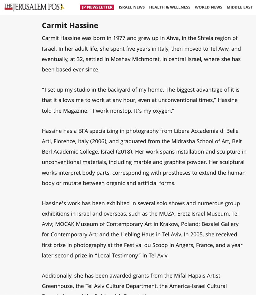 The Jerusalem Post by Basia Monka