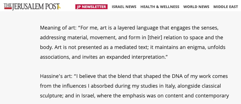 The Jerusalem Post by Basia Monka