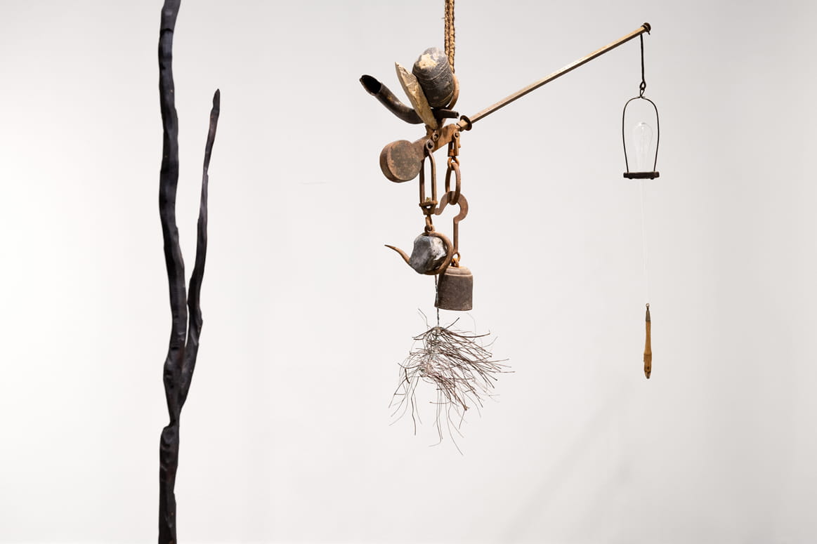 Knope and Flower, Moshe Roas, Haifa Museume, curator: Dr. Kobi Ben-Meir
