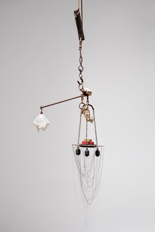 Knope and Flower, Moshe Roas, Haifa Museume, curator: Dr. Kobi Ben-Meir