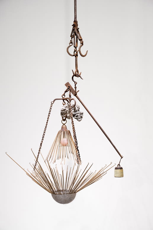 Knope and Flower, Moshe Roas, Haifa Museume, curator: Dr. Kobi Ben-Meir