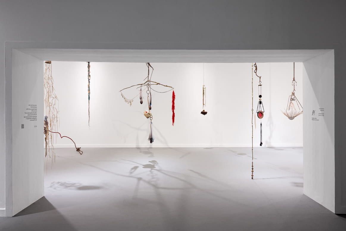 Knope and Flower, Moshe Roas, Haifa Museume, curator: Dr. Kobi Ben-Meir