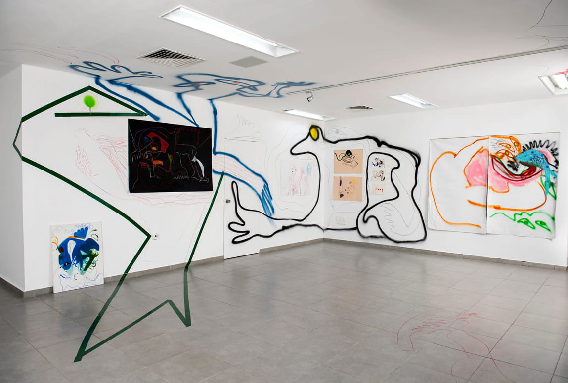 Flood, Aysha E Arar, Hayarkon 19 Tel Aviv Gallery, curetor: Avi Lubin