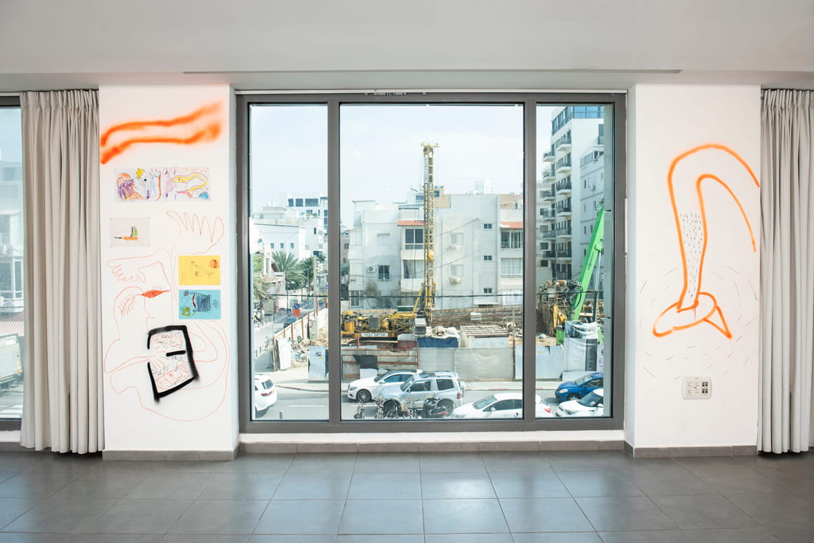 Flood, Aysha E Arar, Hayarkon 19 Tel Aviv Gallery, curetor: Avi Lubin