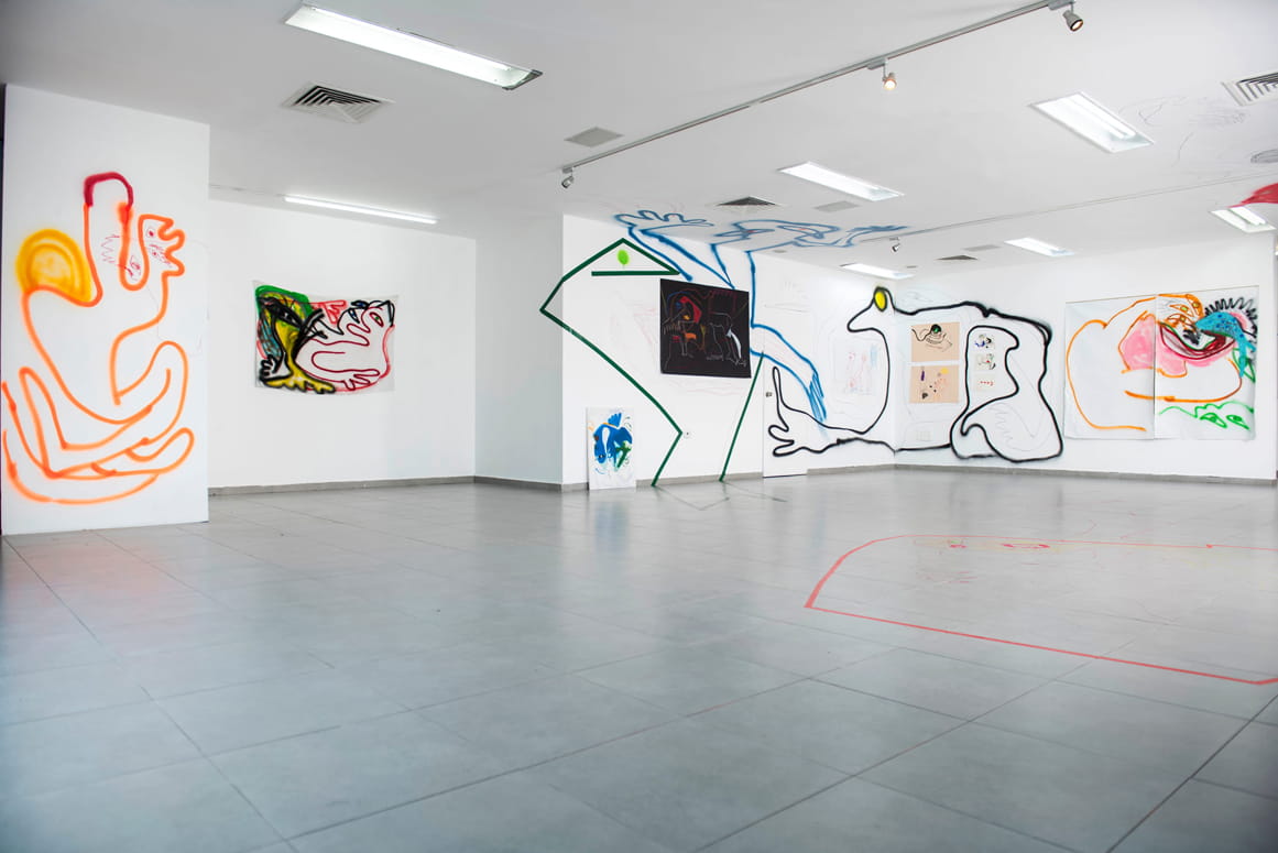 Flood, Aysha E Arar, Hayarkon 19 Tel Aviv Gallery, curetor: Avi Lubin