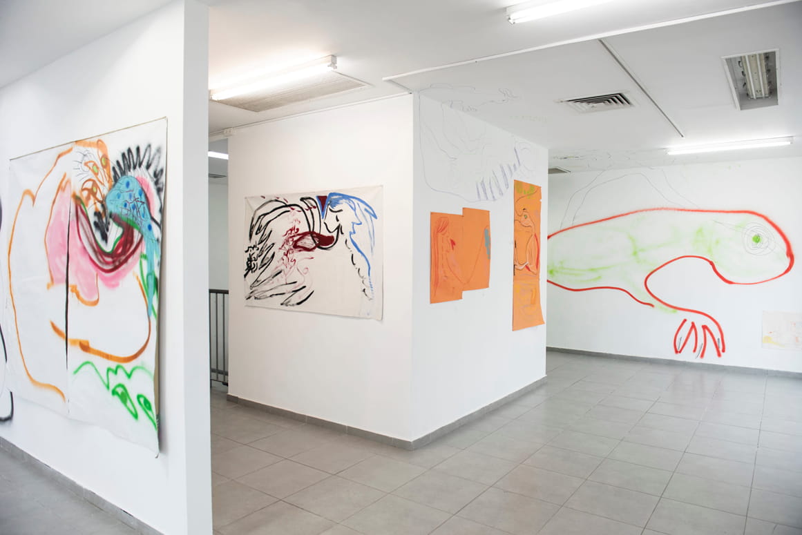 Flood, Aysha E Arar, Hayarkon 19 Tel Aviv Gallery, curetor: Avi Lubin