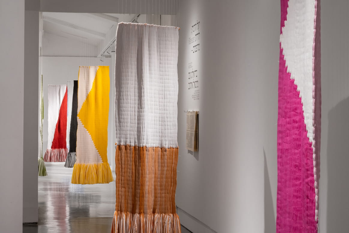 The Devil's Cloth - In Dialogue with Michael Argov, Yael Harnik, Petach Tikva Museum of Art, curator: Irena Gordon